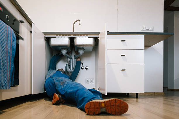 Professional Drain Cleaning technician working in Salley, SC